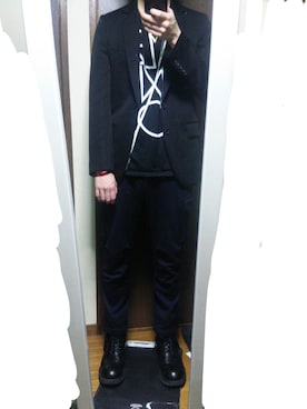 「JOHN LAWRENCE SULLIVAN accessory（ジョンローレンスサリバンアクセサリー）のアイテム」を使った、コウスケさん（メンズ・171cm）の春コーディネート