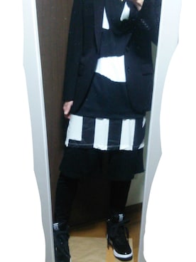 「JOHN LAWRENCE SULLIVAN accessory（ジョンローレンスサリバンアクセサリー）のアイテム」を使った、コウスケさん（メンズ・171cm）の春コーディネート