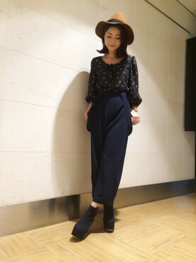 marimoさん（レディース・159cm）の秋コーディネート