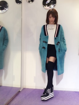 「ミドルネック」｜marimoさん（レディース・159cm）の冬コーディネート