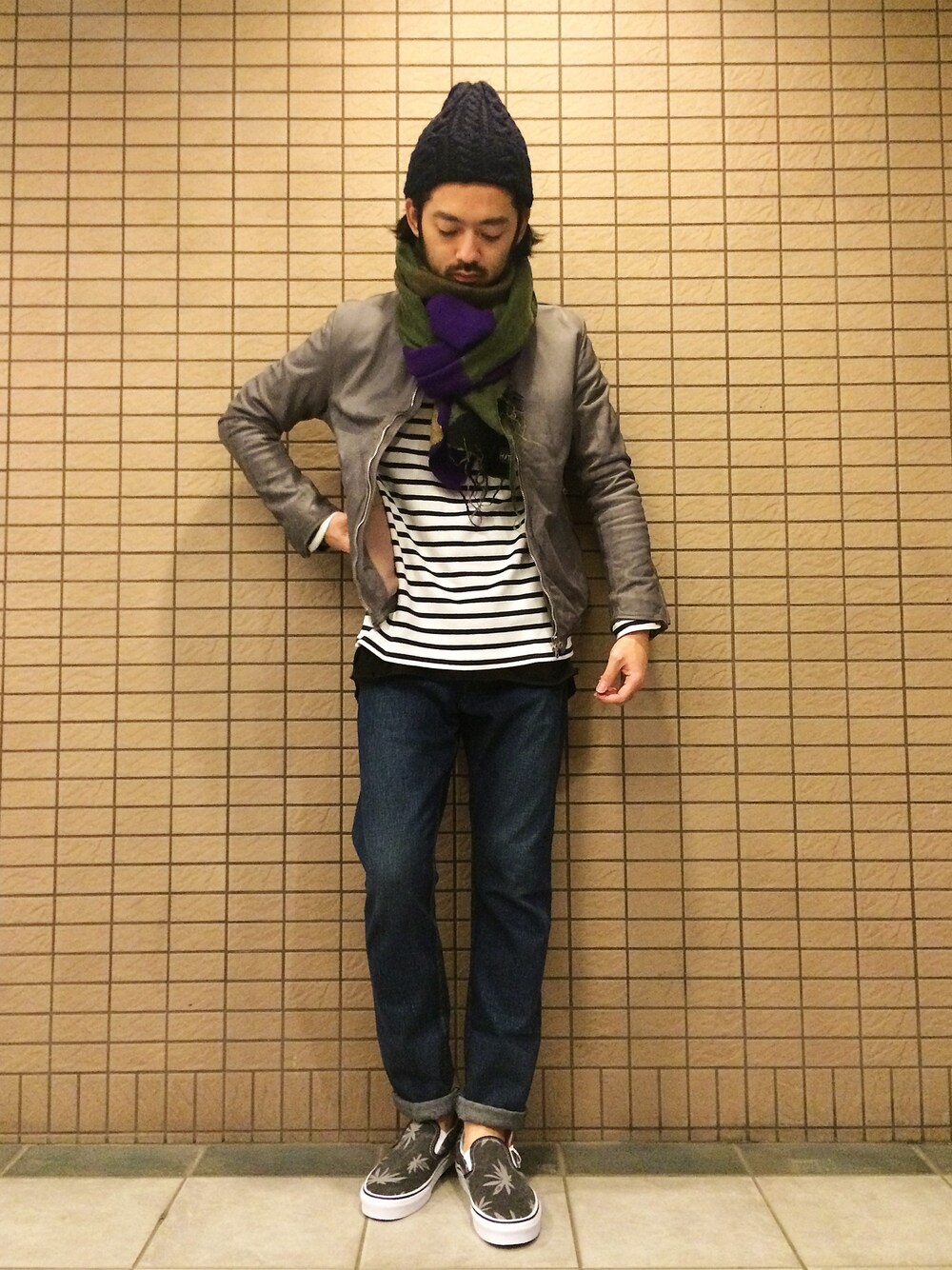 A VONTADEのノーカラージャケットを使ったメンズ人気