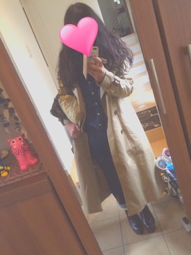 amihさん(レディース・157cm)の冬コーディネート