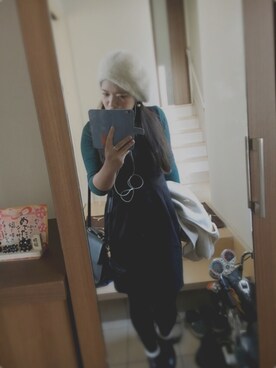 amihさん（レディース・157cm）の秋コーディネート