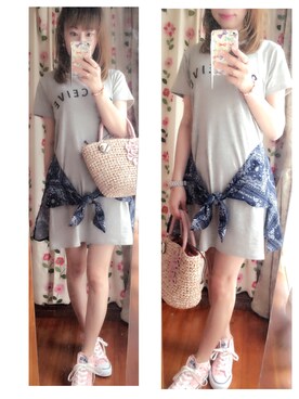 akikoさん（レディース・155cm）の夏コーディネート