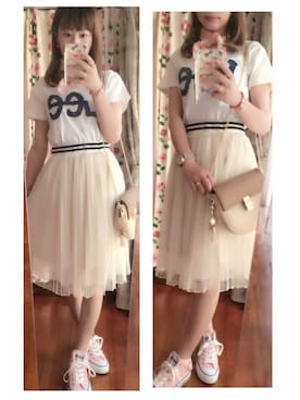 akikoさん（レディース・155cm）の夏コーディネート