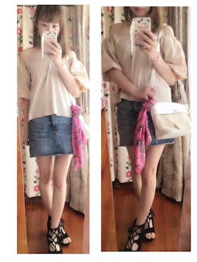 akikoさん（レディース・155cm）の夏コーディネート