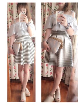 akikoさん(レディース・155cm)の夏コーディネート