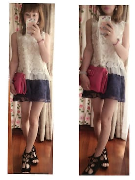 akikoさん（レディース・155cm）の夏コーディネート