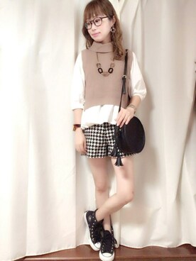 akikoさん（レディース・155cm）の秋コーディネート