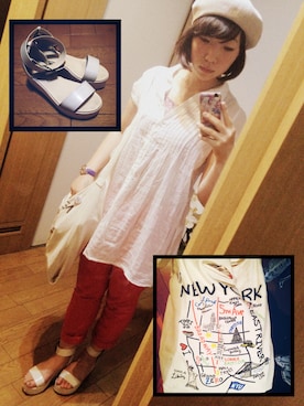 Umbrellaさん（レディース・165cm）の夏コーディネート