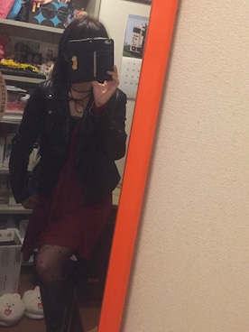 「SAMANTHAVEGA（サマンサベガ）のアイテム（財布/小物）」を使った、asamiさん（レディース・154cm）の冬コーディネート