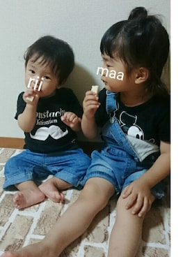 marionさん(キッズ・90cm)の夏コーディネート