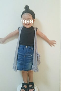 marionさん（キッズ・90cm）の夏コーディネート