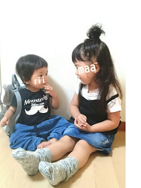 marionさん（キッズ・90cm）の秋コーディネート