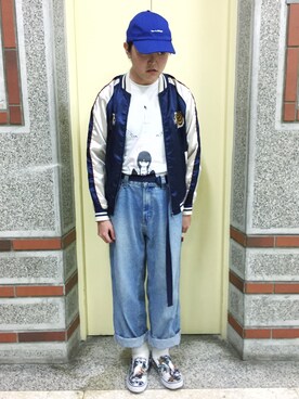 「橫須賀」｜OR Huangさん（メンズ・175cm）の春コーディネート