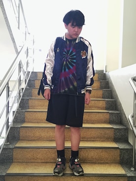 「橫須賀」｜OR Huangさん（メンズ・175cm）の春コーディネート