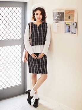 ディーホリックさん（レディース・164cm）の冬コーディネート