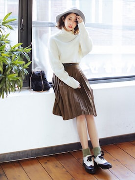 ディーホリックさん（レディース・164cm）の冬コーディネート