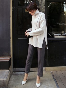 ディーホリックさん(レディース・166cm)の冬コーディネート