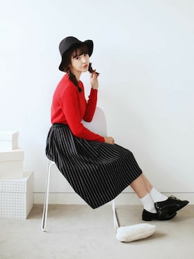 ディーホリックさん（レディース・168cm）の冬コーディネート