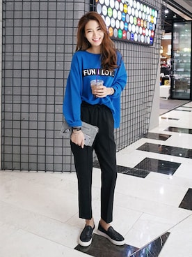 ディーホリックさん（レディース・169cm）の冬コーディネート