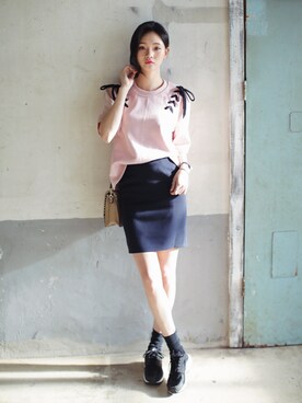 ディーホリックさん（レディース・168cm）の春コーディネート