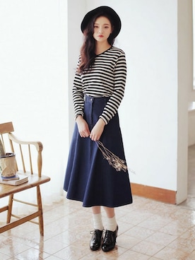 ディーホリックさん(レディース・168cm)の春コーディネート