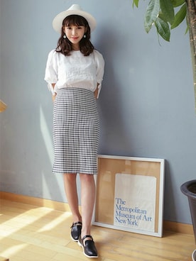 「DHOLIC（ディーホリック）のアイテム（その他シューズ）」を使った、ディーホリックさん（レディース・168cm）の春コーディネート