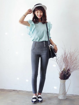 ディーホリックさん（レディース・168cm）の春コーディネート