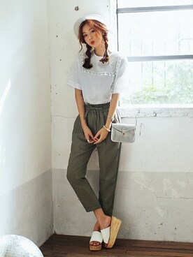 ディーホリックさん（レディース・166cm）の夏コーディネート