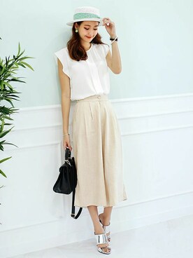 ディーホリックさん（レディース・160cm）の夏コーディネート