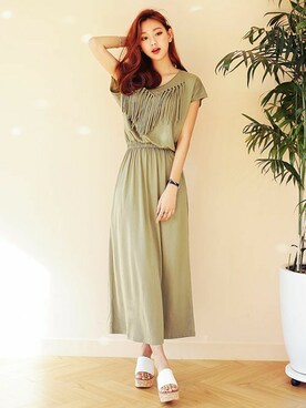 ディーホリックさん（レディース・166cm）の夏コーディネート