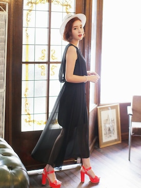 ディーホリックさん（レディース・162cm）の夏コーディネート