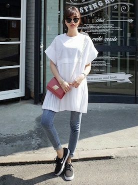 ディーホリックさん（レディース・166cm）の夏コーディネート