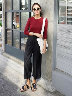 ディーホリックさん（レディース・169cm）の夏コーディネート