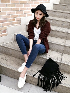 ディーホリックさん（レディース・164cm）の秋コーディネート