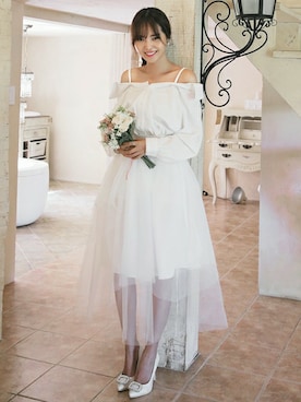 「dress」｜ディーホリックさん（レディース・166cm）の秋コーディネート