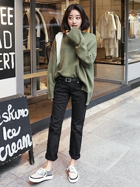 ディーホリックさん（レディース・164cm）の秋コーディネート