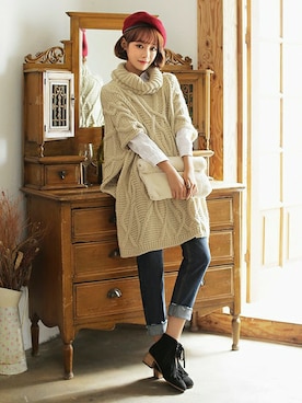 ディーホリックさん（レディース・162cm）の秋コーディネート