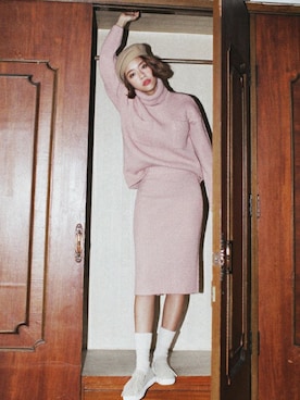 ディーホリックさん（レディース・162cm）の冬コーディネート