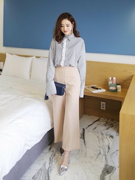 ディーホリックさん（レディース・162cm）の冬コーディネート