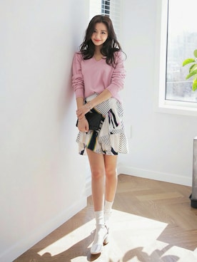 ディーホリックさん（レディース・166cm）の春コーディネート