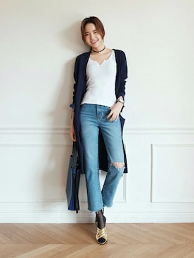 ディーホリックさん（レディース・166cm）の春コーディネート