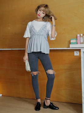 「coordinate」｜ディーホリックさん（レディース・165cm）の春コーディネート