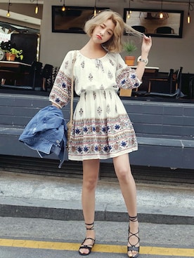 ディーホリックさん（レディース・165cm）の春コーディネート