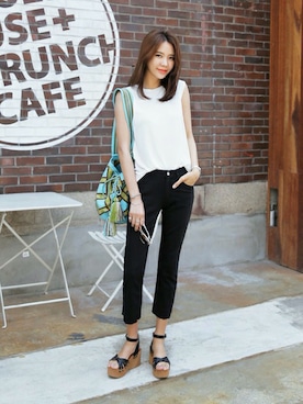 「coordinate」｜ディーホリックさん（レディース・169cm）の夏コーディネート