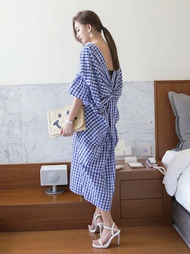 「ピンヒール」｜ディーホリックさん（レディース・166cm）の夏コーディネート