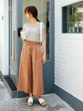 「DHOLIC（ディーホリック）の新作10％ＯＦＦ（その他）」を使った、ディーホリックさん（レディース・164cm）の夏コーディネート