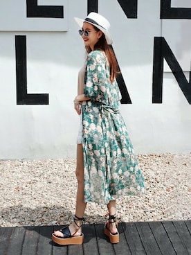 ディーホリックさん（レディース・166cm）の夏コーディネート