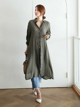 「DHOLIC（ディーホリック）のアイテム（その他）」を使った、ディーホリックさん（レディース・163cm）の夏コーディネート